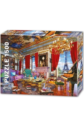Star Puzzle 1500 Parça Paris'Te Bir Konak Puzzle