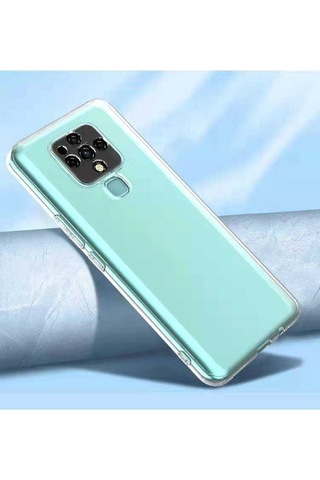 Rba Aksesuar Tecno Camon 16 Kılıf Rba Kamera Korumalı Süper Silikon Kapak - Renksiz Çok Renkli