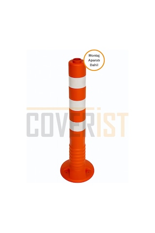 Plastik Yol Şerit Ayırıcı Otopark Dubası 75cm Reflektifli Delinatör Tpu Plastik Yol Şerit Ayırıcı Otopark Dubası 75cm Reflektifli Delinatör Tpu
