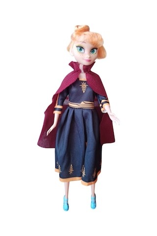 Frozen Anna Ve Elsa Oyuncak Bebek Seti - 2 Büyük, 2 Küçük Frozen