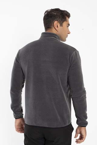 Crozwise Tam Fermuarlı Erkek Polar Sweat Shirt 001