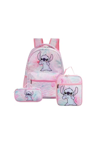 Dikiş İlköğretim Okul Çantası Çocuk Karikatür Sırt Çantası Sırt Çantası Erkek Kız Anime Kawaii Karikatür Okul Çantası Mochila Koyu Gri