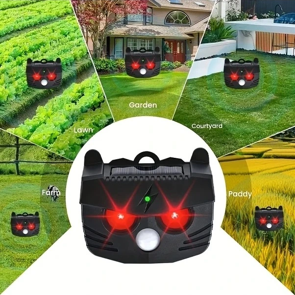 Trendooze Gaojunshop01 Yeni 2li Ses Dalgası Hayvan Kovucu Bahçe Çiftlik Kümese Uygun