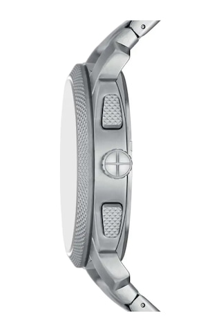 Fossil Ffs6096 Quartz Çelik Gri Mavi Kadran 44 Mm Erkek Kol Saati Gri
