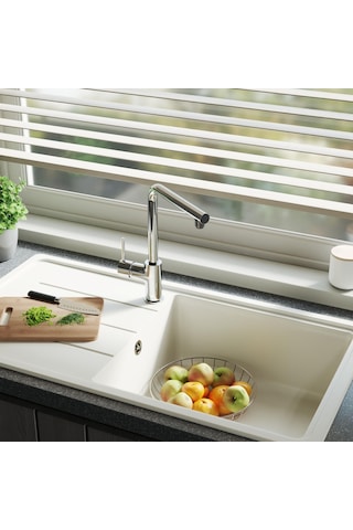 Adell Inova Mutfak Eviye Bataryası-Parlak Krom