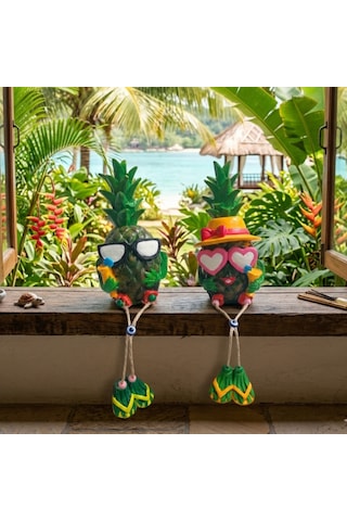 2 Li Ananas Biblo Seti