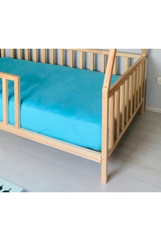 Köşk_Mobilya Rüya Montessori Bebek Ve Çocuk Karyolası Doğal Ahşap Yatak