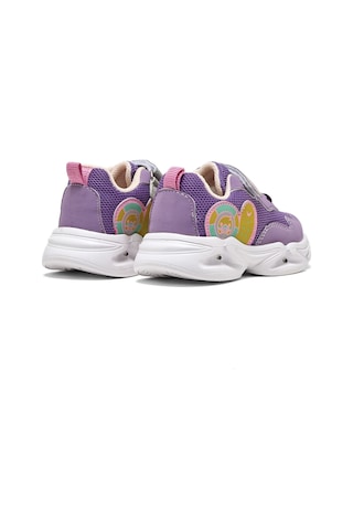 Tonny Black Çocuk Unisex Lila Somon Tonny Black Işıklı Cırtlı Ayakkabı Lila - Somon