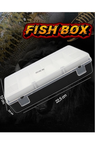 Rapala Kutusu Jig Yem Kutusu Lrf Kutusu 22.5x12x5.5 Siyah