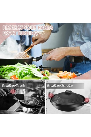 Sıcak Tencere İçin Silikon Bardak Altlıkları, Mutfak İçin Isıya Dayanıklı Bardak Altlıkları Diğer