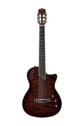 Cordoba Stage Artist Thinbody Elektro Klasik Gitar Habano Burst
