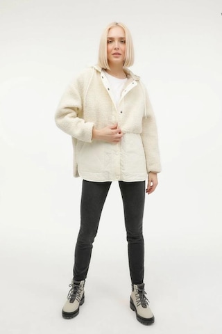 Lumberjack Hannah Teddy Jac Ekru Kadın Mont 6ct2008 101398899 001