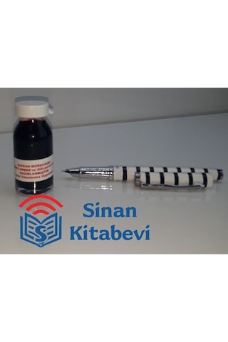 Kırmızı Safran Mürekkebi Ve Safran Kalemi
