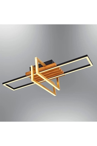 Özcan Aydınlatma 1420-1 Plafonyer Meşe Meşe