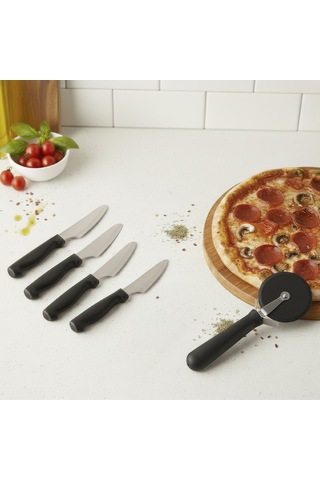 Guardini 5 Parça Pizza Servis Seti Renkli