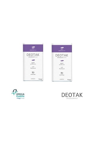 Deotak Soft Krem Unisex Krem Deodorant 35 ML x 2