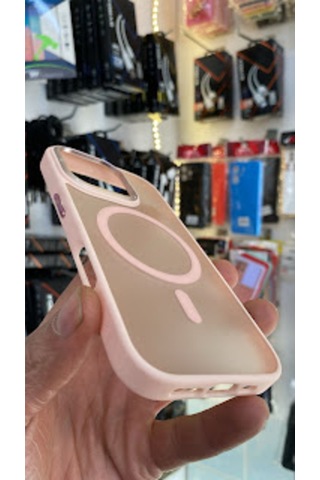 Apple iPhone Uyumlu 16 Pro Kamera Korumalı Mat Magsafe Wireless Şarj Destekli Renkli 45686