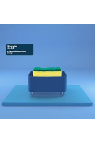 Reedark Mutfak Otomatik Sabun Dağıtıcı İle Entegre Sulama Fırçası - Yıkama Ve Temizleme İçin Verimli Araç Mavi Mavi