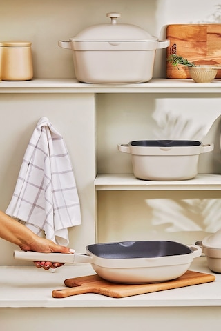 Emsan White Stone 7 Parça Tencere Seti