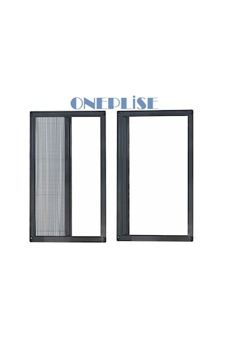 Plise Akordiyon Sürgülü Kapı Sineklik En:0-120, Boy:0-220cm