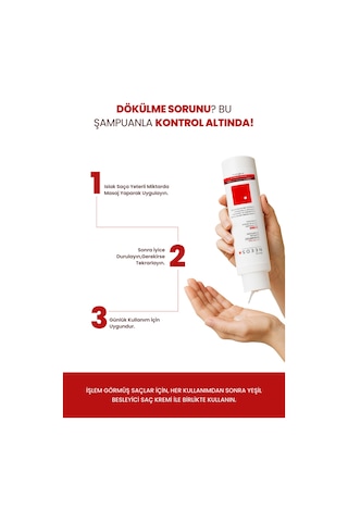 Derma Needs Saç Dökülmesi Karşıtı Şampuan 400 ML Güçlendirici Amino Asit, Biotin, B3/b5/b7 Vitamin Sülfatsız