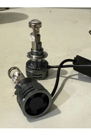 Yenilzd H7mercekli Mega Led Zenon 75w Güç 20.000lümen Garantili V