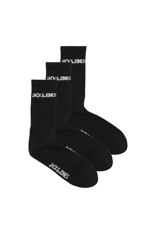 Jack & Jones 12260083 Jacmelvin Tennis Sock 3 Pack Noos Siyah 001
