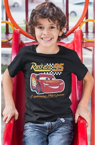 Sevbano Lightning Mcqueen Şimşek Arabalar Baskılı Unisex Çizgi Film Çocuk Siyah Sevbano Lightning Mcqueen Şimşek Arabalar Baskılı Unisex Çizgi Film Çocuk Siyah