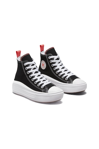 Converse 271716c Hi Ctas Move Canvas Platform Siyah Unisex Ayakkabı Siyah