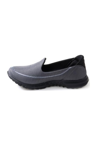 Diva Mod 801-24 Triko Konforlu Esnek Kadın Sneaker Füme