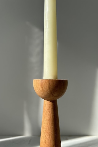 B8 Studio Naturel Şamdan 2'li Set