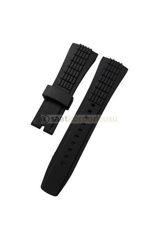 Seiko Velatura Snae17 Modeli Siyah Silikon Saat Kordonu Siyah