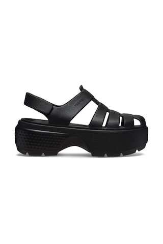 Crocs Stomp Fısherman Kadın Sandalet 209938-001 209938-001 Siyah Siyah