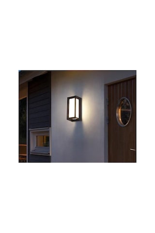 Lexroo Bahçe Aydınlatması Led Işık 25cm 12w Gün Işığı 3000k Zita Ultra Bahçe Duvar Aplik Su Geçirmez Diğer