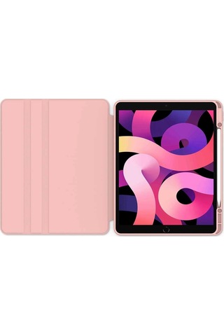 Apple Uyumlu iPad Air 11 2024 Kılıf Redclick Kalem Bölmeli Dönebilen Standlı Kılıf