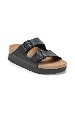Birkenstock Arızona Platform Flex Bf Vegan Terlik Brk1027395 Siyah