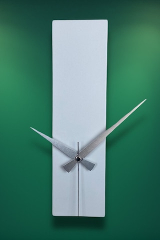 Jaka Model Dekoratif Metal Akar Sessiz Mekanizmalı Duvar Saati 34 9,5 Cm Beyaz