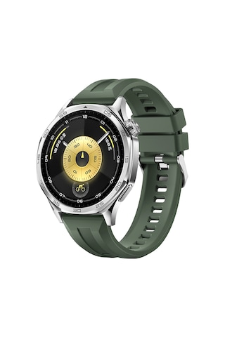 Samsung Uyumlu Galaxy Watch 46mm Mtr Krd-148 22mm Silikon Kordon - Beyaz