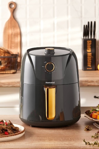 Homend Airfryday 2505h 8 Farklı Programlı, Yağsız fritöz 4.3 Litre Airfryer