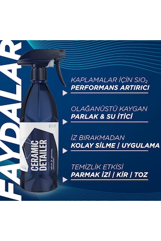 Gyeon Q²m Ceramicdetailer Seramik Yüzey Detaylandırıcı Ve Parlatı