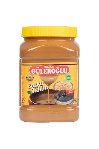Güleroğlu Kepekli Bozkır Tahini Plastik Kutu Net 800 Gr