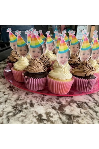 Cupcake Süsü Kürdanlı 10 Adet 0