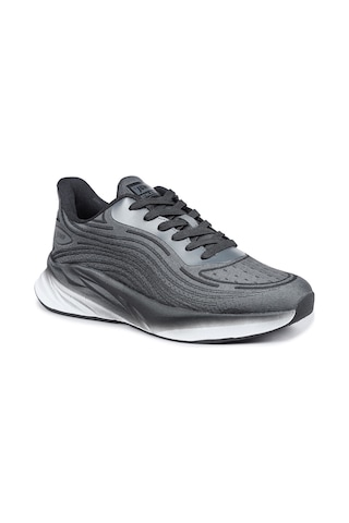 Jump 29716 Siyah - Gri Erkek Sneaker Günlük Spor Ayakkabı