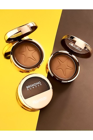Flormar Yumuşak Dokulu & Mat Bitişli Kompakt Bronzlaştırıcı Pudra BR07 Matte Mocha