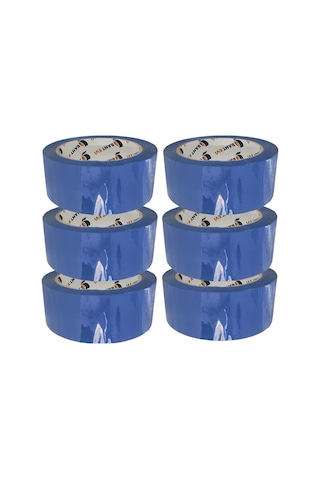 Lacivert Koli Bandı 45 Mm 100 Mt 6 Adet Diğer