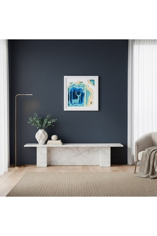 Aurora Layered Art - Doğa Silüeti Duvar Tablosu