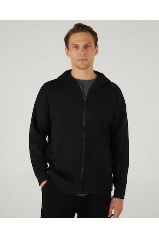 Skechers S242112-001 M Essential Full Zip Hoodie Erkek Sweatshirt renkli