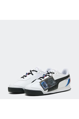 Puma Roma Bmw M Motorsport Erkek Spor Ayakkabı Beyaz 30911402 Beyaz
