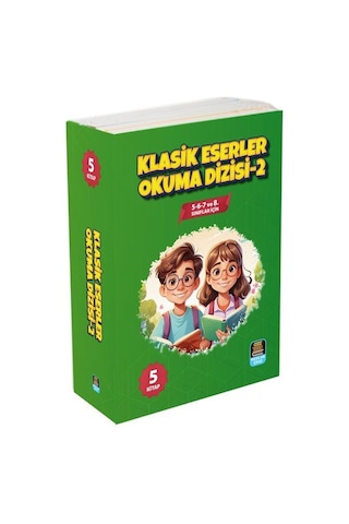 Klasik Eserler Okuma Dizisi-2 5 Kitap Set 5-6-7 Ve 8. Sınıfl...