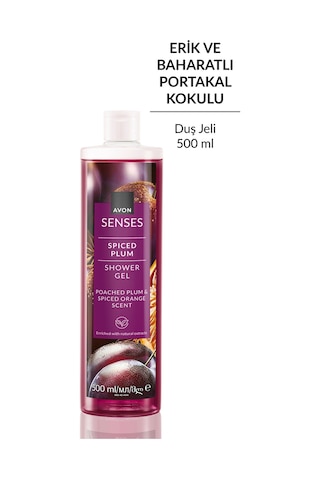 Spiced Plum Baharatlı Erik Ve Portakal Kokulu Duş Jeli 500 Ml. İkili Paket Fresh